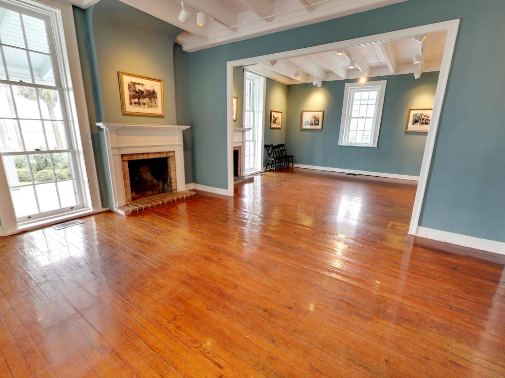 The interior of the Barkley House