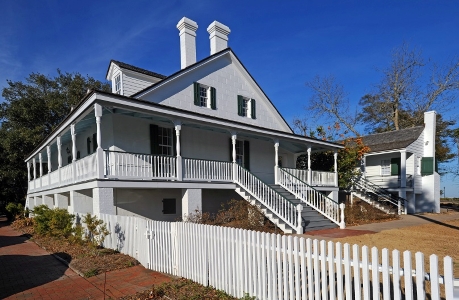Exterior View of the Barkley House Wedding Venue in Pensacola