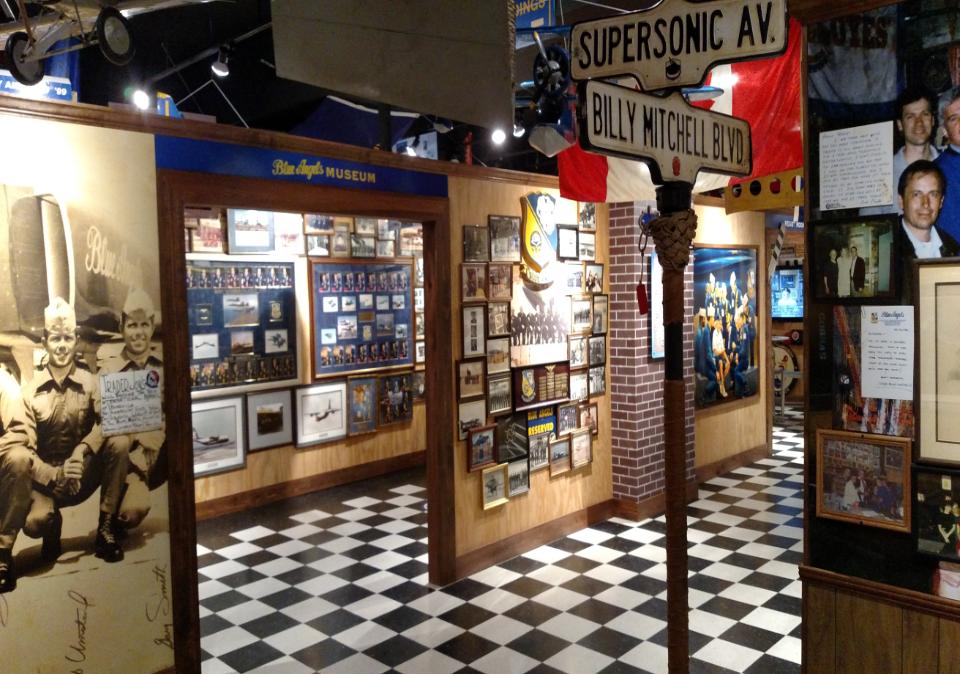 Trader Jon's exhibit in the Pensacola Museum of History